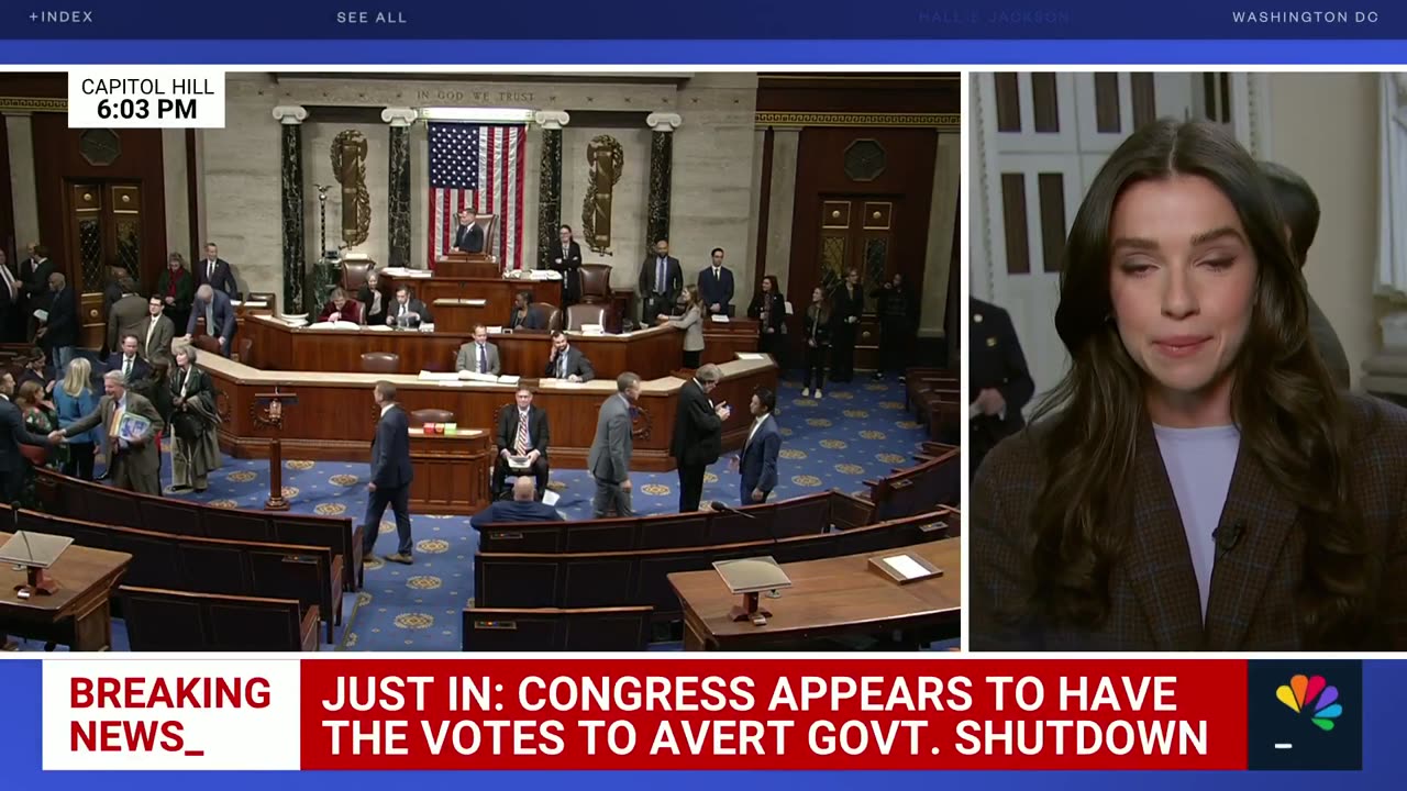 The House approved legislation to prevent a government shutdown