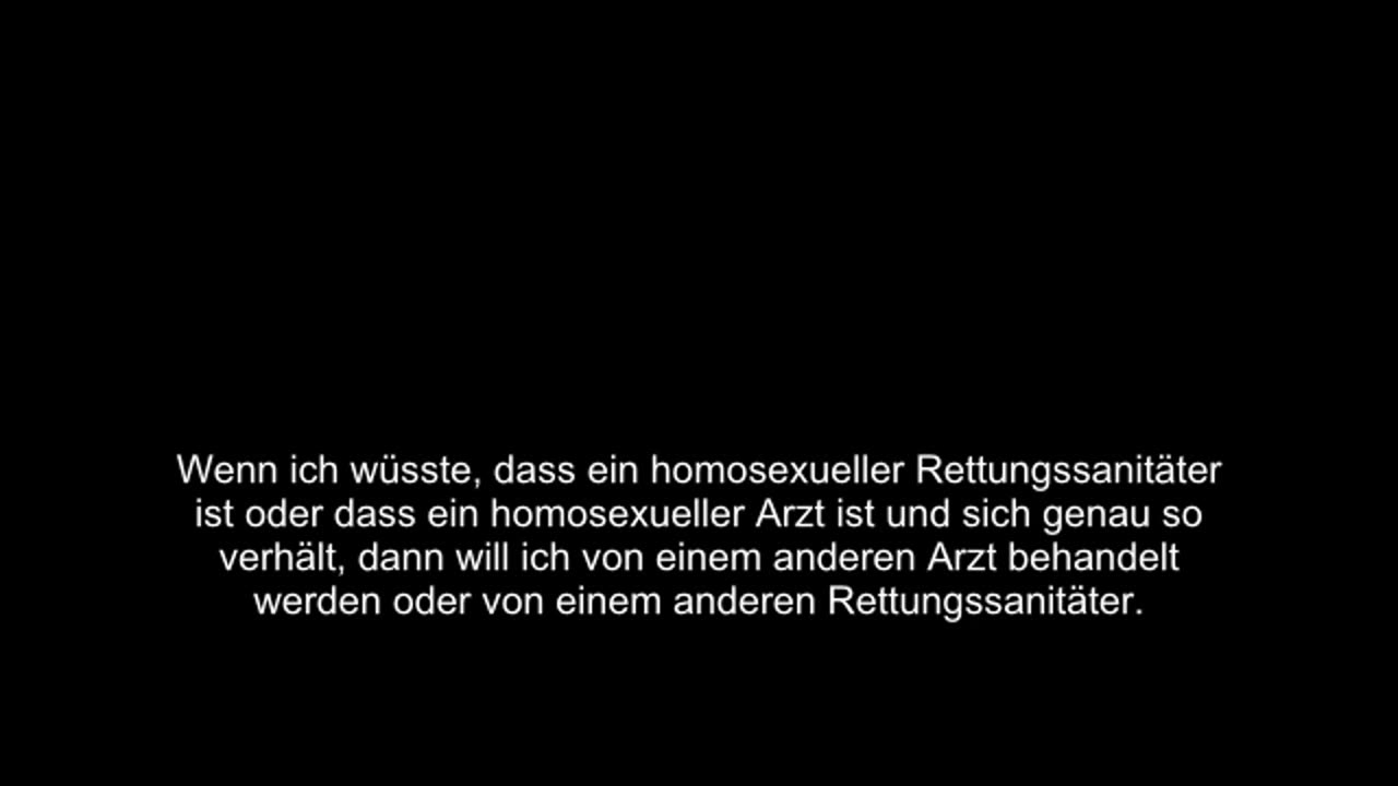 Why gays and the whole LGBT are disgusting(German Version)