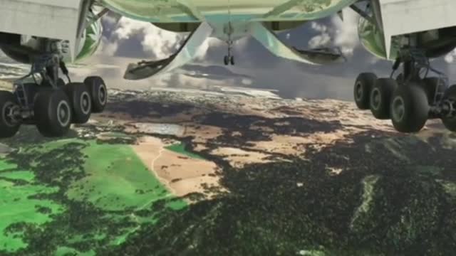 More like a crash landing 😳 #aviation #aircraft #plane #aviationlovers #planelanding #msfs2020