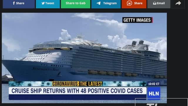 48 Fully Jabbed Passengers On A Cruise Ship Test Positive