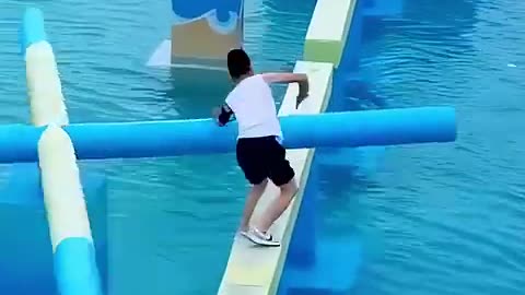 Hilarious Obstacle Course Attempt😂