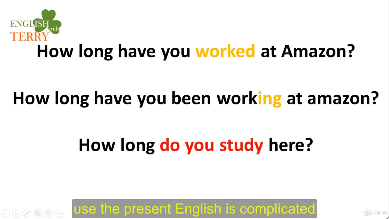 Present perfect vs past simple unfinished actions and finished actions (Part.1)