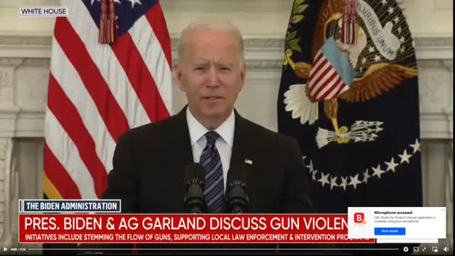 Joe Biden warns patriots they can never take back America!