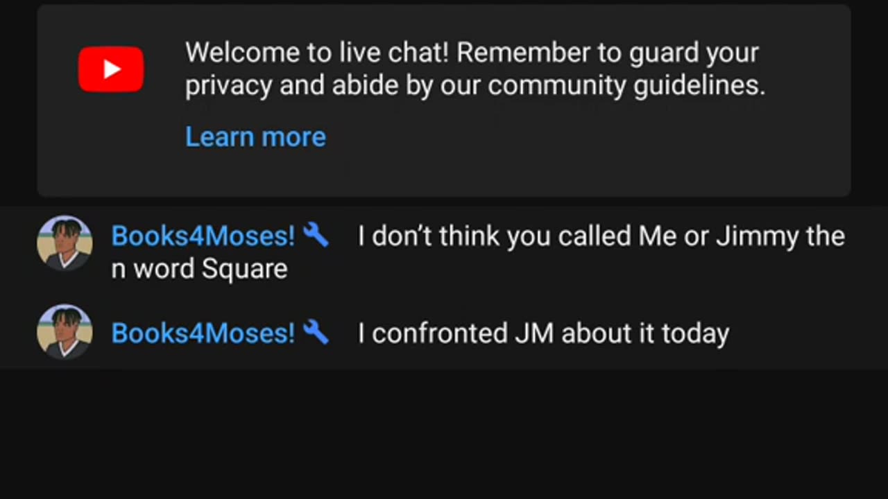 I told all you people