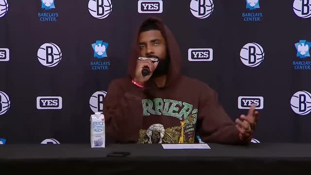 Kyrie Irving Walks out of Interview after ARGUING with Reporter, Postgame Interview