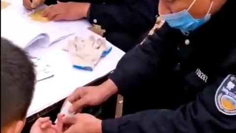 CCP collects people's DNA