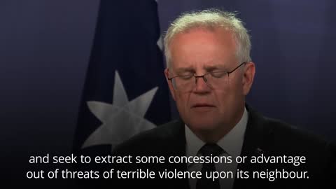 Ukraine crisis_ Australia announces sanctions against Russia over 'terrible threats of violence'