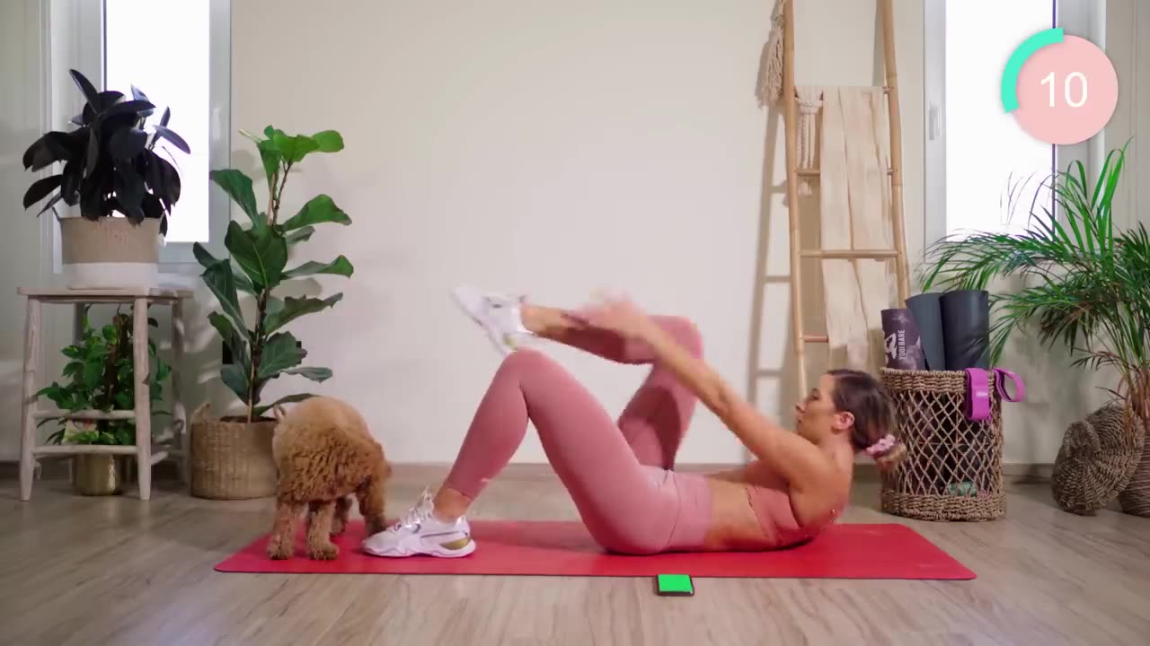 LOSE FAT in 7 days (belly, waist & abs) _ 5 minute Home Workout