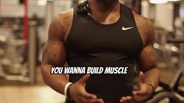 BUILD MUSCLE, GET SHREDDED, CUT FAT