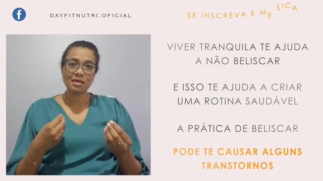 Beliscar posde te trazer transtorno