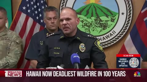 Maui wildfires now deadlines in modern U.S history