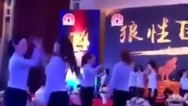 China's CCP War Wolf Employee Training