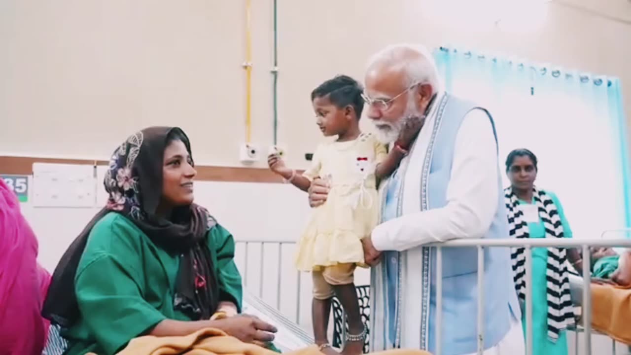 PM Modi heartfelt connection with a kid | news | breaking news