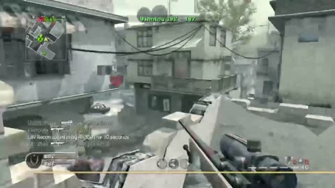 Call Of Duty 4 Crash TDM Sniping Gameplay! 7+ Streak Helicopter