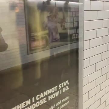 SICKENING 🚨 LOOK AT THE PROPAGANDA ON THE UNDERGROUND