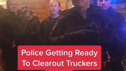 POLICE DO THIS THERE JOB AND TRUCKERS DO THERE JOBS WATCH.