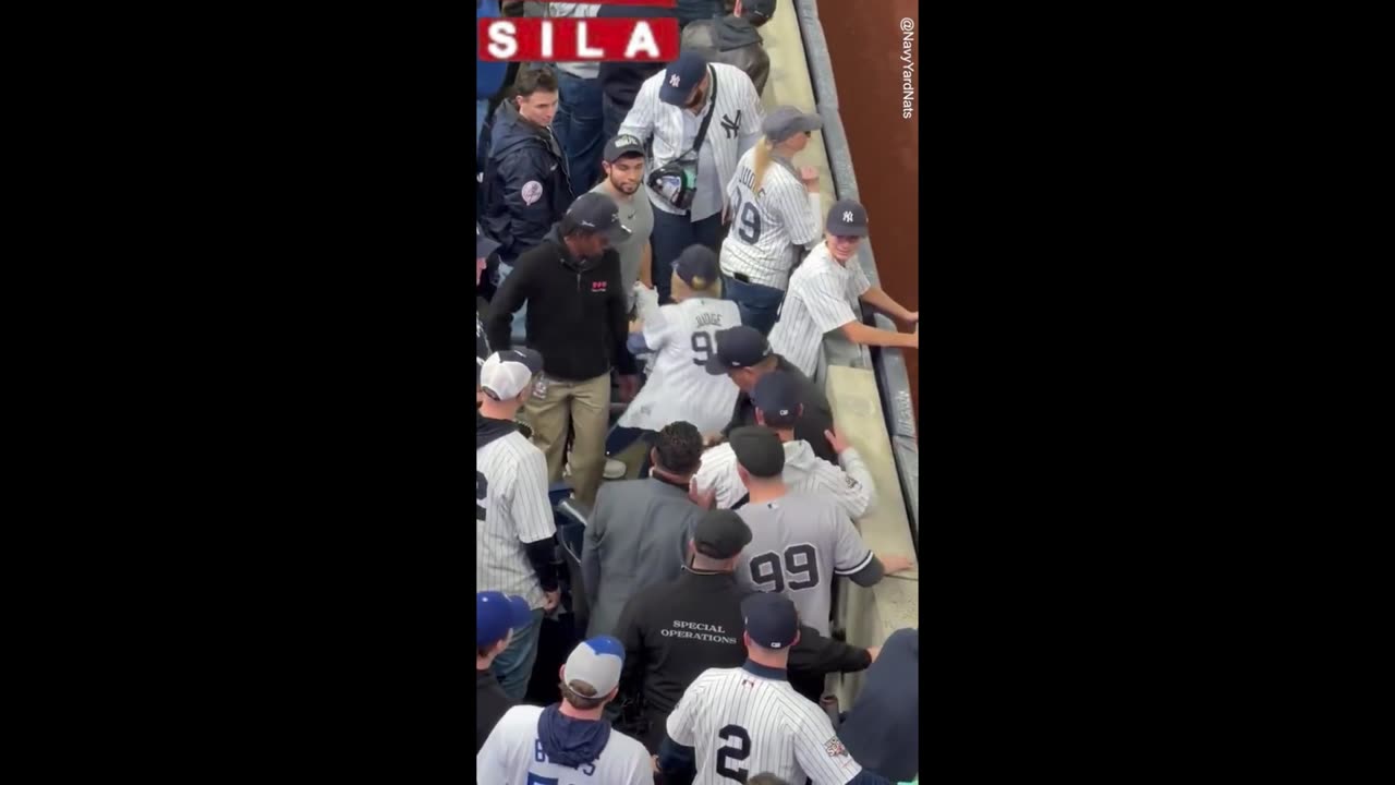 Yankees fan gets ejected after trying to rip ball from Mookie Betts