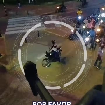 Uso de drone en Cartagena para detectar infractores