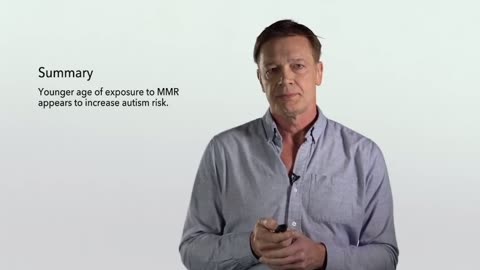 Andrew Wakefield explains how the age of vaccine exposure can affect autism risk