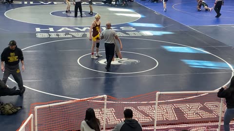 Zane Avery second match 138lbs Adrian Amaral Scholarship Invitational 2024