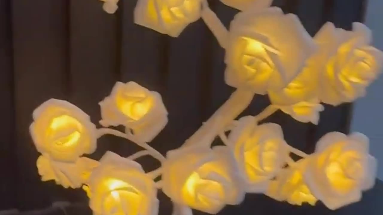 Beautiful Flower Lamp