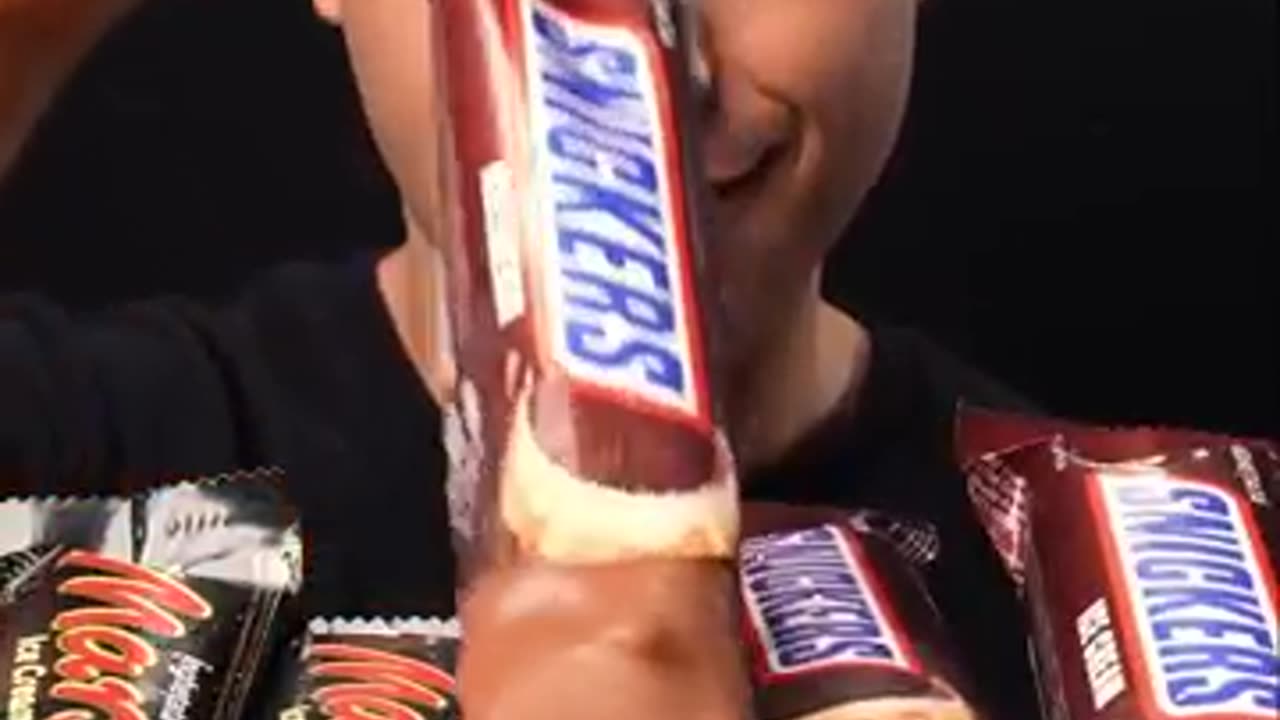 Best Ice Cream Bars ASMR !? Snickers, Bounty, Mars, Twix !