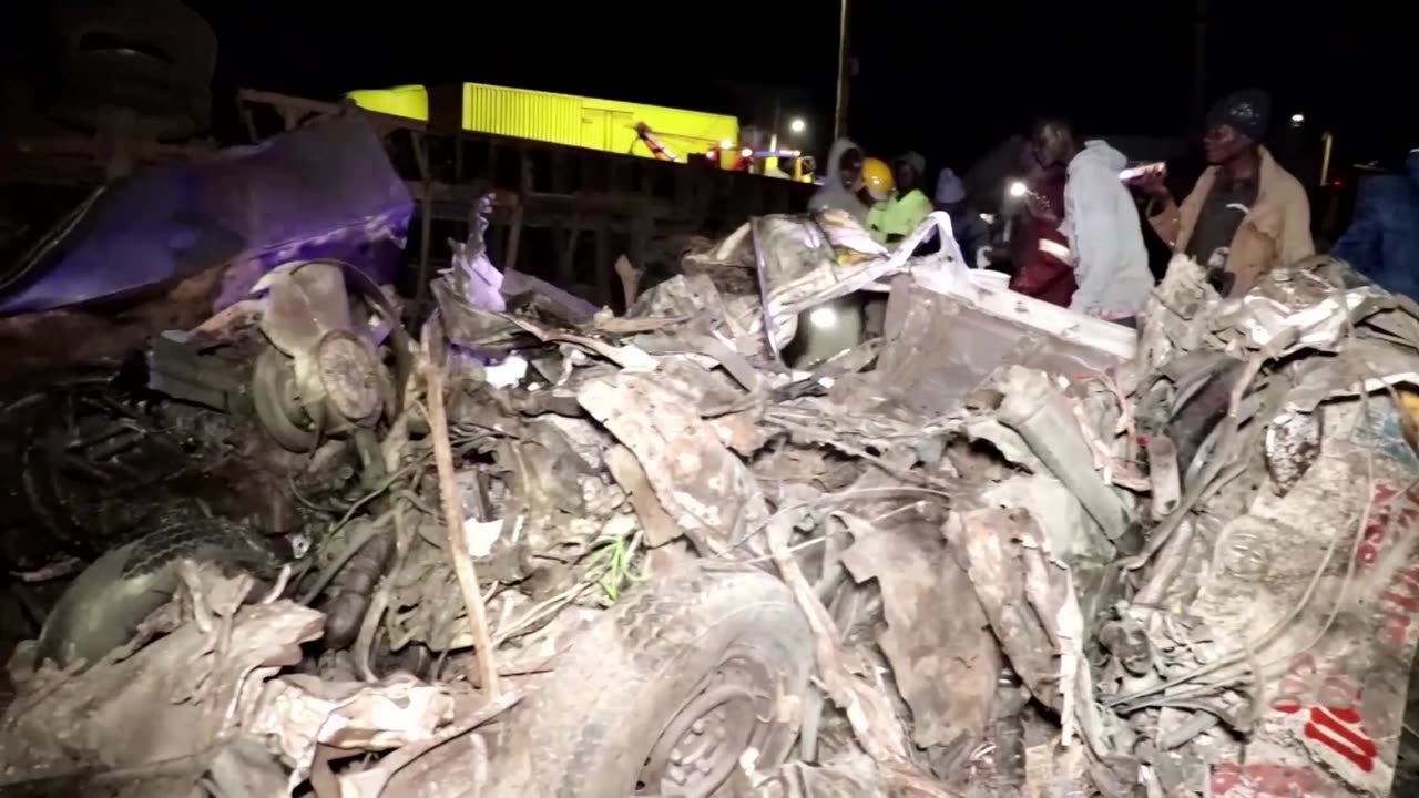 Deadly road accident kills dozens in Kenya