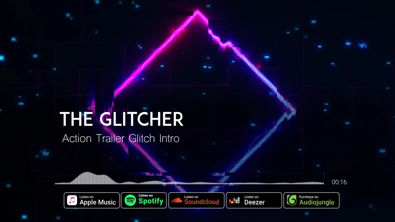 The Glitcher - Powerful Action Trailer Glitch Intro - Royalty Free Music for Trailers and Films