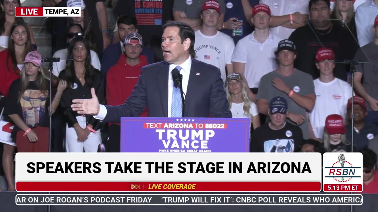 Senator Marco Rubio Arizona 10/23/24