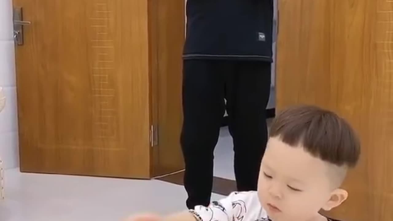 Baby man good funny video