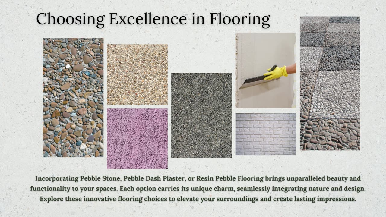 Improve Your Spaces with Pebble Stone Flooring Options