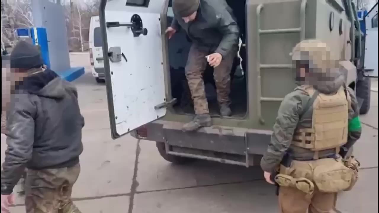 Russian POWs from Morning Raids