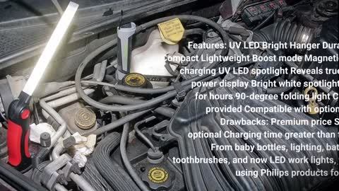 Philips Automotive Lighting Xperion 6000 UV Pillar Rechargeable-Overview