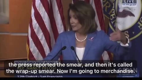 Pelosi Explains "The Smear"