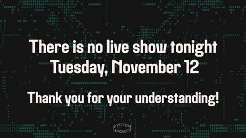 No Live Show Tonight