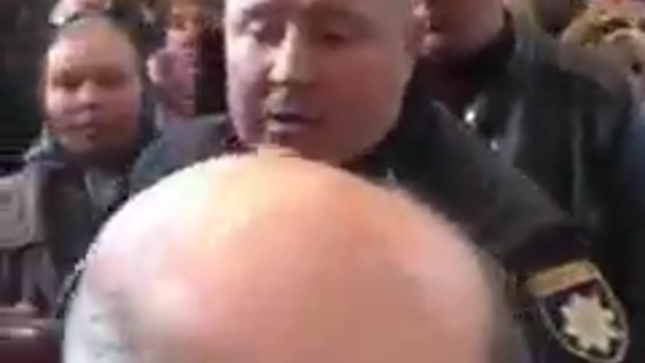 Zelensky's war on Orthodoxy continues, as a priest is apprehended during a service in Chernivtsi.