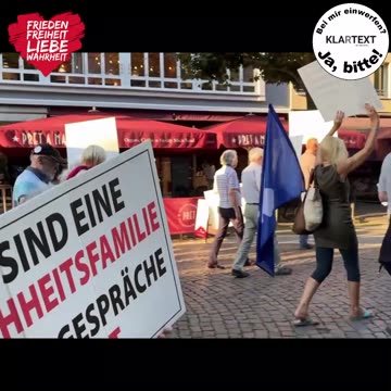 FFM Montagsspaziergang - laufen für den FRIEDEN UND DIE FREIHEIT