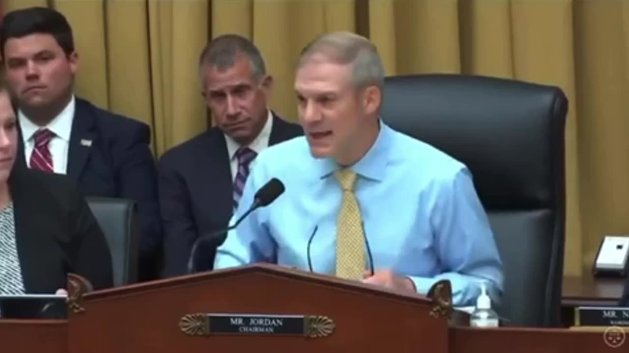 You have got to hear Jim Jordan's opening statement at the hearing on oversight of the FBI!