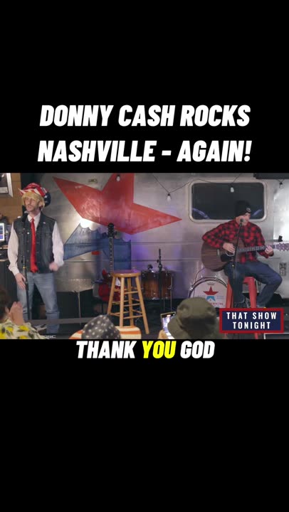 Trump Impersonator Shawn Farash Sings a "Donny Cash" Song