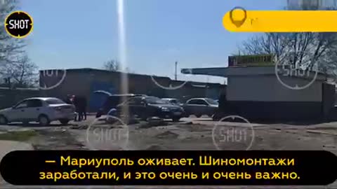Mariupol po osvobození ruskou armádou znovu ožívá životem