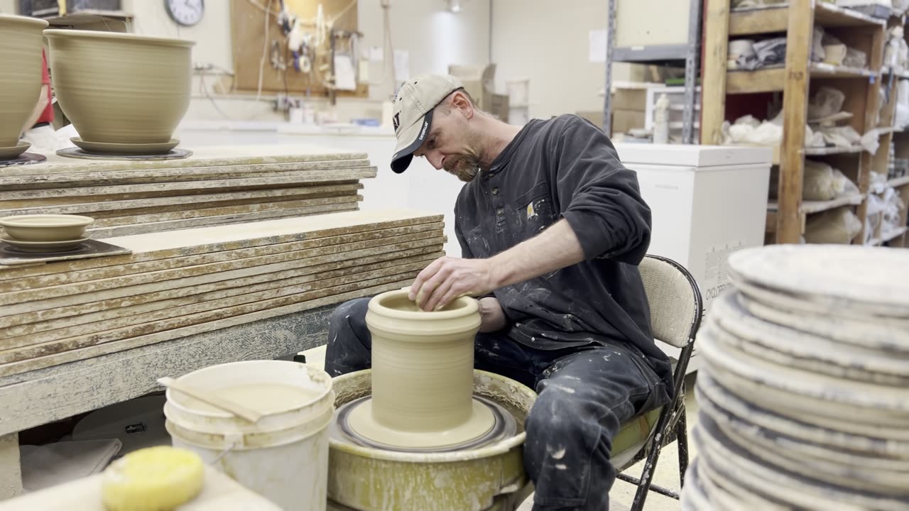 Real Time Pottery Planter