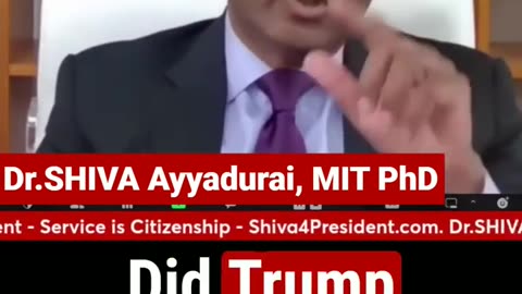 "Ok Trump gets indicted. The elites fight among each other. Let them devour each other." -Dr.SHIVA