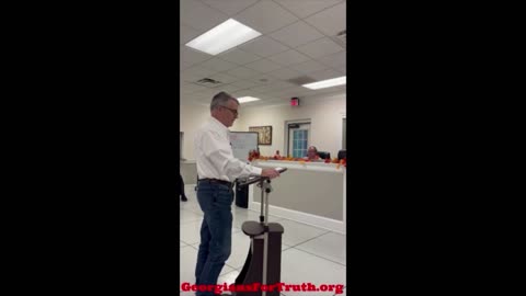 Grady County (Georgia) Patriots: Ballots Cannot Have QR Code