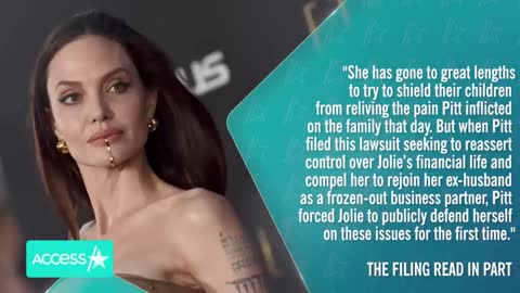 Angelina Jolie Claims Brad Pitt Choked One Of Their Kids In 2016