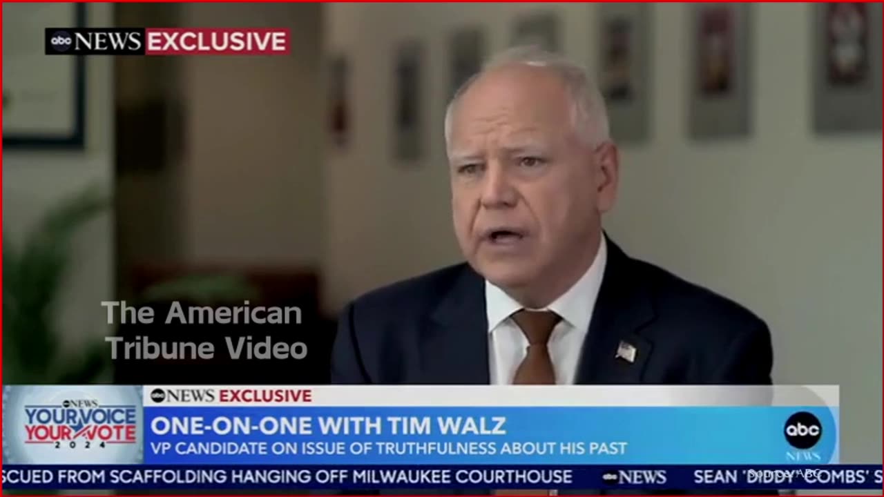 WTF: Walz Blames Being Emotional And Passionate For All The Lies About His Past