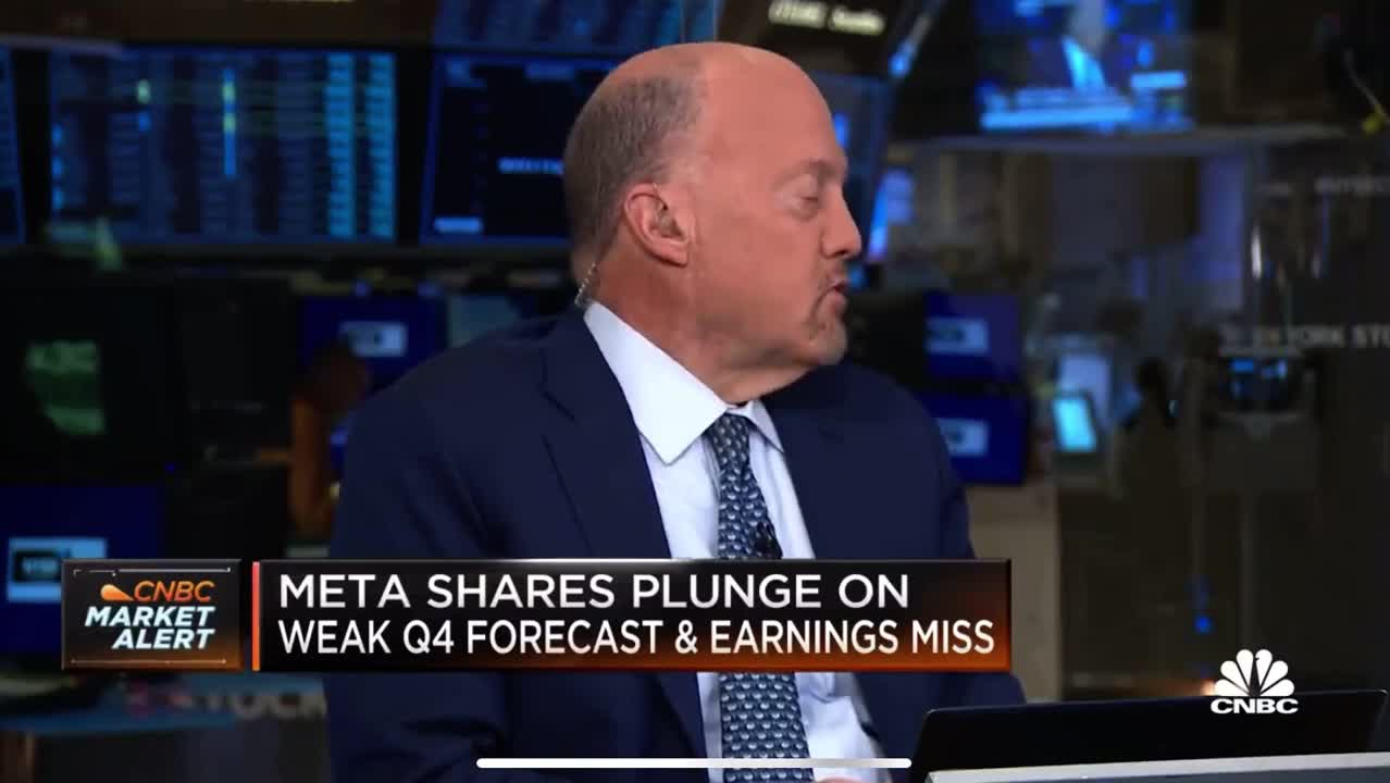 Jim Cramer cries on air