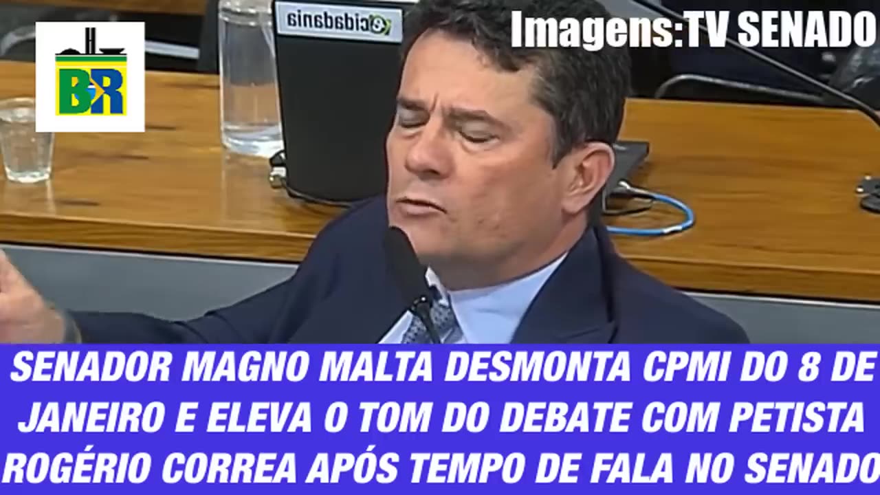 🚨MAGNO MALTA DISMANTS CPMI FROM 8-1 AND TARGET IN BOLSONARO,