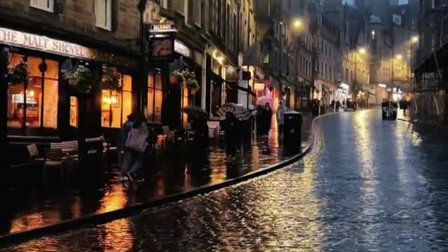 Edinburgh has an ancient and mysterious atmosphere