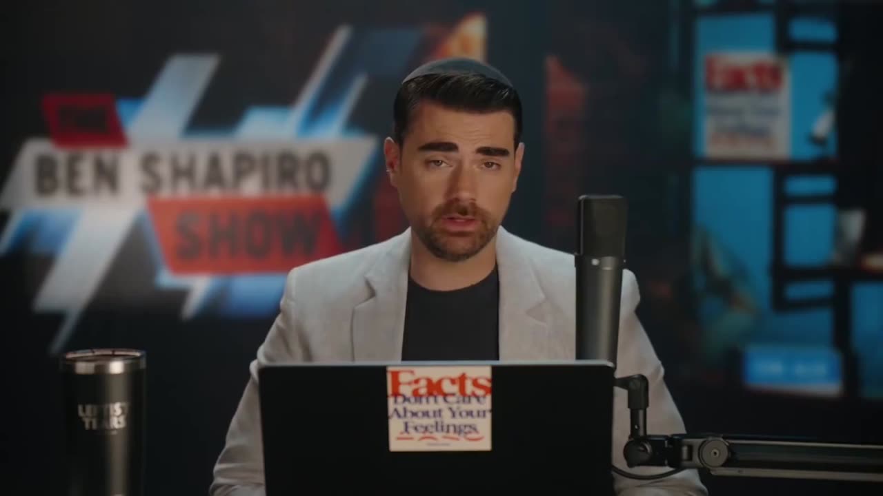 Zionist Shill Ben Shapiro cuts to an Ad for "our friends" Israel after a segment of shaming Lauren Chen for foreign influence