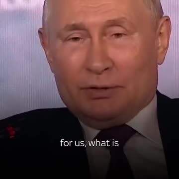 Vladimir Putin Talks About Trump Persecution